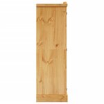 vidaXL Garde-robe avec 2 portes Gamme Corona pin mexicain