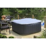 SUN SPA Spa gonflable carré laminé 4 personnes - 1,57 x 0,67 m