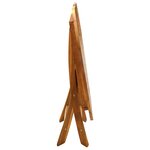 vidaXL Ensemble à manger de jardin 9Pièces bois d'acacia solide textilène