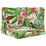 vidaXL Coussin de canapé d'extérieur Polyester coloré 60 x 60 cm