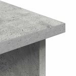 vidaXL Support de télévision avec tiroir Gris béton 79 x 40 x 48 cm