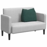 vidaXL Coussin de Dos Vert foncé 60 x 20 x 50 cm