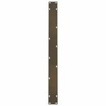 vidaXL Table à manger marron clair bois de chêne massif rectangulaire