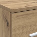 vidaXL Meuble de Salle de Bain In-between Bois ancien 30 x 41 x 50 cm