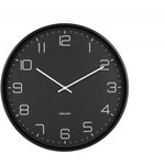 Horloge en métal mat lofty
