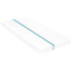 vidaXL Lit de repos avec matelas 90x200 cm Bois de pin massif