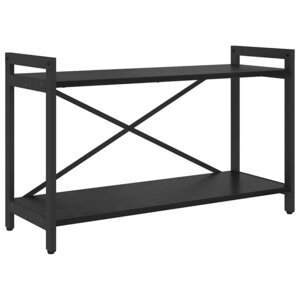 vidaXL Étagère Chêne noir 40 x 30 x 85 cm Bois d'ingénierie