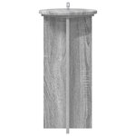vidaXL Support de Plante 2 Pièces Sonoma gris 29 5 x 29 5 x 60 cm
