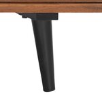 vidaXL Meuble TV 140x30x40 cm Bois solide d'acacia