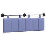 vidaXL Tête de lit suspendue Tissu