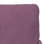 vidaXL Ensembles de canapés 3 Pièces Violet 115 x 56 x 80 cm Contreplaqué