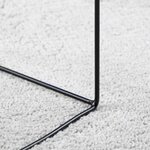 vidaXL Tapis OVIEDO à poils courts gris 80x250 cm