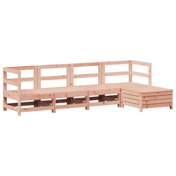 vidaXL Salon de jardin 5 Pièces bois massif sapin de douglas
