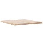 vidaXL Cadre de lit surélevé Naturel 200 x 220 cm Bois de pin massif