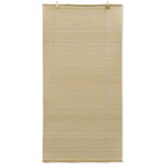 vidaXL Store roulant en bambou 80x220 cm Naturel