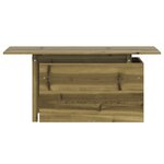 vidaXL Table de jardin 100x50x75 cm bois de pin imprégné
