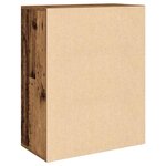 vidaXL Buffet vieux bois 60x30x75 cm bois d'ingénierie