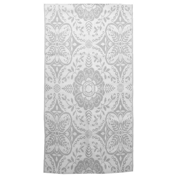 vidaXL Tapis d'extérieur ARAKIL Gris clair 160x230 cm PP