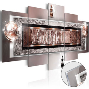 Tableau sur verre acrylique - autumnal dream [glass] l x h en cm 200x100