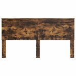 vidaXL Tête de lit Chêne fumé 180 cm Bois d'ingénierie