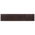 vidaXL Cloison de séparation marron foncé 165x800 cm bambou