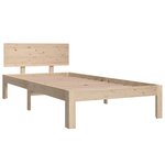 vidaXL Cadre de lit sans matelas 90x190 cm
