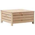 vidaXL Salon de jardin 7 Pièces avec coussins Bois de pin massif