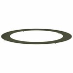 vidaXL adapté pour anneau d'arbre plat Vert olive Ø90 / 120 cm Acier