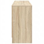 vidaXL Armoire de lit avec étagère 2 Pièces Chêne Sonoma 66 x 33 x 48 cm