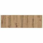 vidaXL Ensemble de meuble TV mural 7 Pièces chêne artisanal