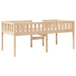 vidaXL Lit pour enfants sans matelas 80x200 cm bois de pin massif