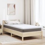 vidaXL Coussins de Matelas Blanc 90 x 200 cm