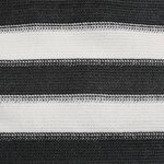 vidaXL Filet brise-vue anthracite et blanc 1 5x10 m PEHD 195 g/m²
