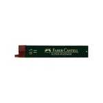 Boîte de 12 mines Super Polymère 9065 S 0 5 mm H x 3 FABER-CASTELL