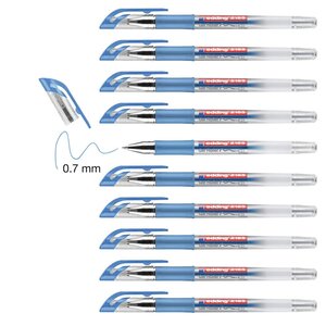 Roller à encre gel 2185 bleu 0 7 mm x 10 EDDING