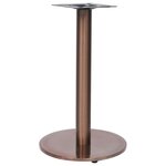 vidaXL Pied de table de bistro doré Ø45x72 cm acier inoxydable