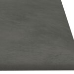 vidaXL Panneaux muraux 12 Pièces Gris foncé 90x30 cm Velours 3 24 m²