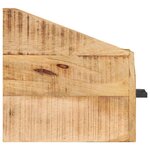 vidaXL Table de nuit 40x30x30 cm en bois brut de manguier