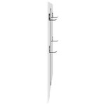 vidaXL Porte-manteau mural Blanc 96 x 1 5 x 90 cm Bois d'ingénierie