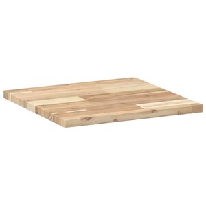vidaXL Dessus de table carré 40x40x2 cm bois massif d'acacia