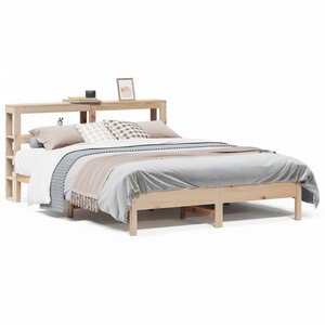 vidaXL Cadre de lit sans matelas 160x200 cm bois massif de pin