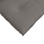 vidaXL Coussin de Dos Gris clair 200 x 50 cm Tissu en velours côtelé