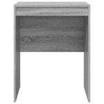 vidaXL Bureau Sonoma gris 60 x 50 x 76 cm Bois d'ingénierie