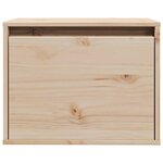 vidaXL Armoire murale 45x30x35 cm Bois de pin massif