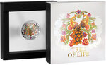 Monnaie SUMMER TREE OF LIFE 1 Oz Argent 5 Cedis Ghana 2026