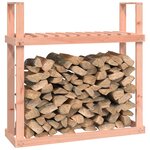 vidaXL Support pour bois de chauffage 110x35x108 5 cm Bois de douglas