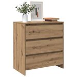 vidaXL Buffet chêne artisanal 70x41x75 cm bois d'ingénierie