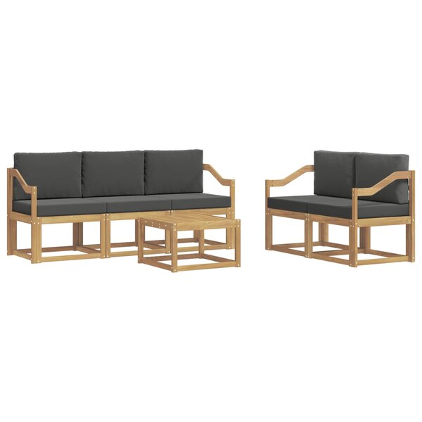 vidaXL Ensemble de canapés d'extérieur 6 pc
