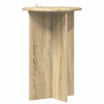vidaXL Support de Plante 2 pièces Chêne Sonoma Ø40 x 60 cm