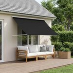 vidaXL Auvent Noir 300 x 150 cm